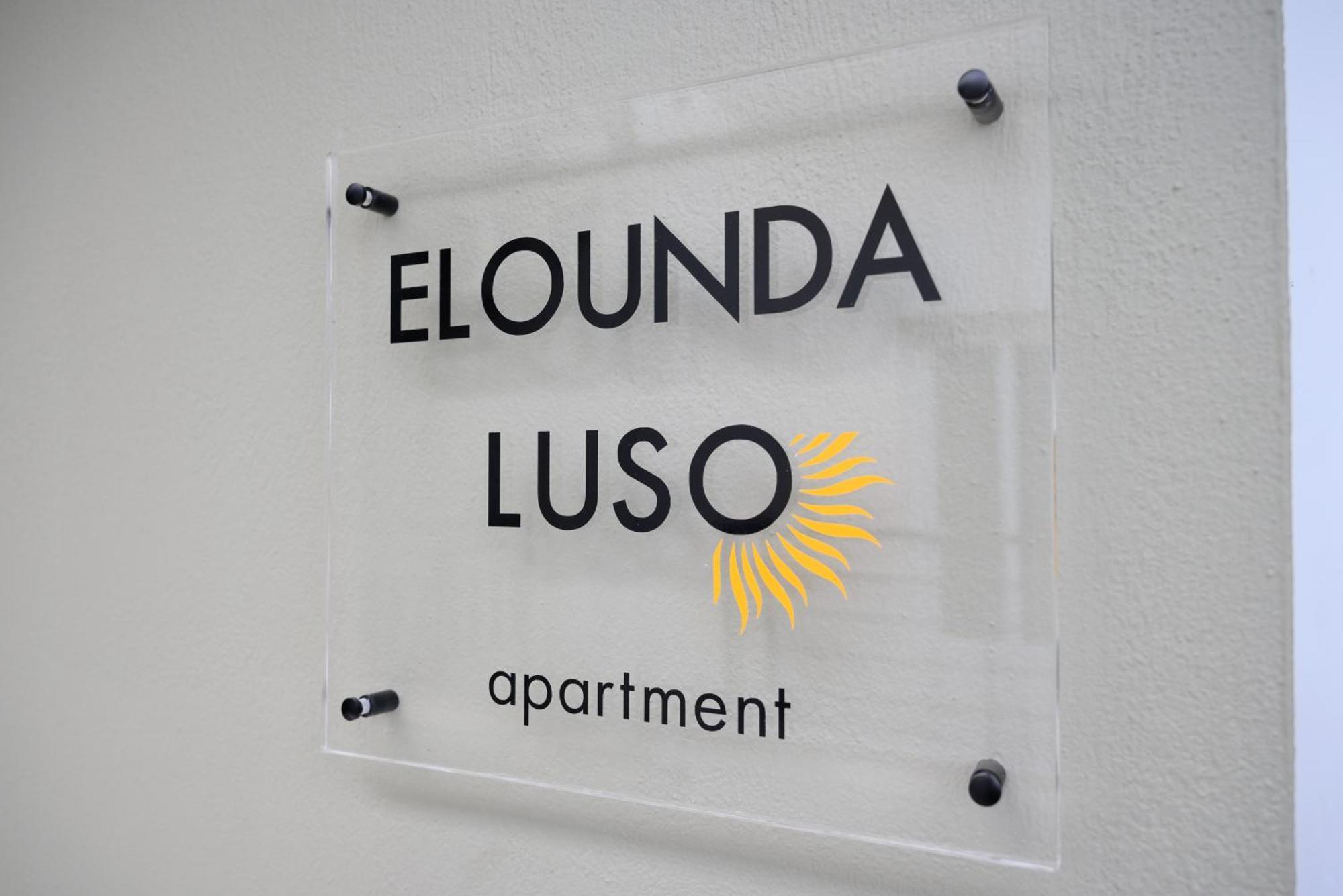Elounda Luso Apartment Zewnętrze zdjęcie